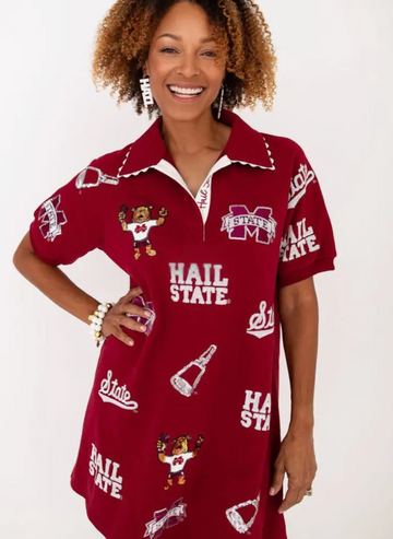 Mississippi State Logo Patch Dress
