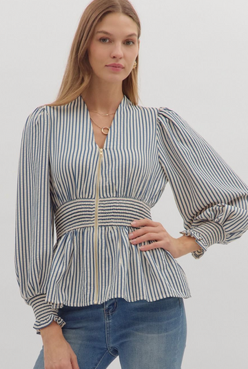 Fashionable Peplum Top