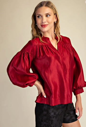 Silk and Shine Top