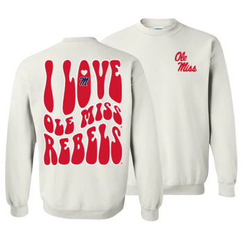 Ole Miss Love Sweatshirt