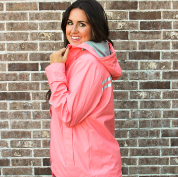 Raincoat | Coral