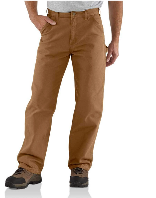 Carhartt Washed Duck Work Pant - Brown - B11