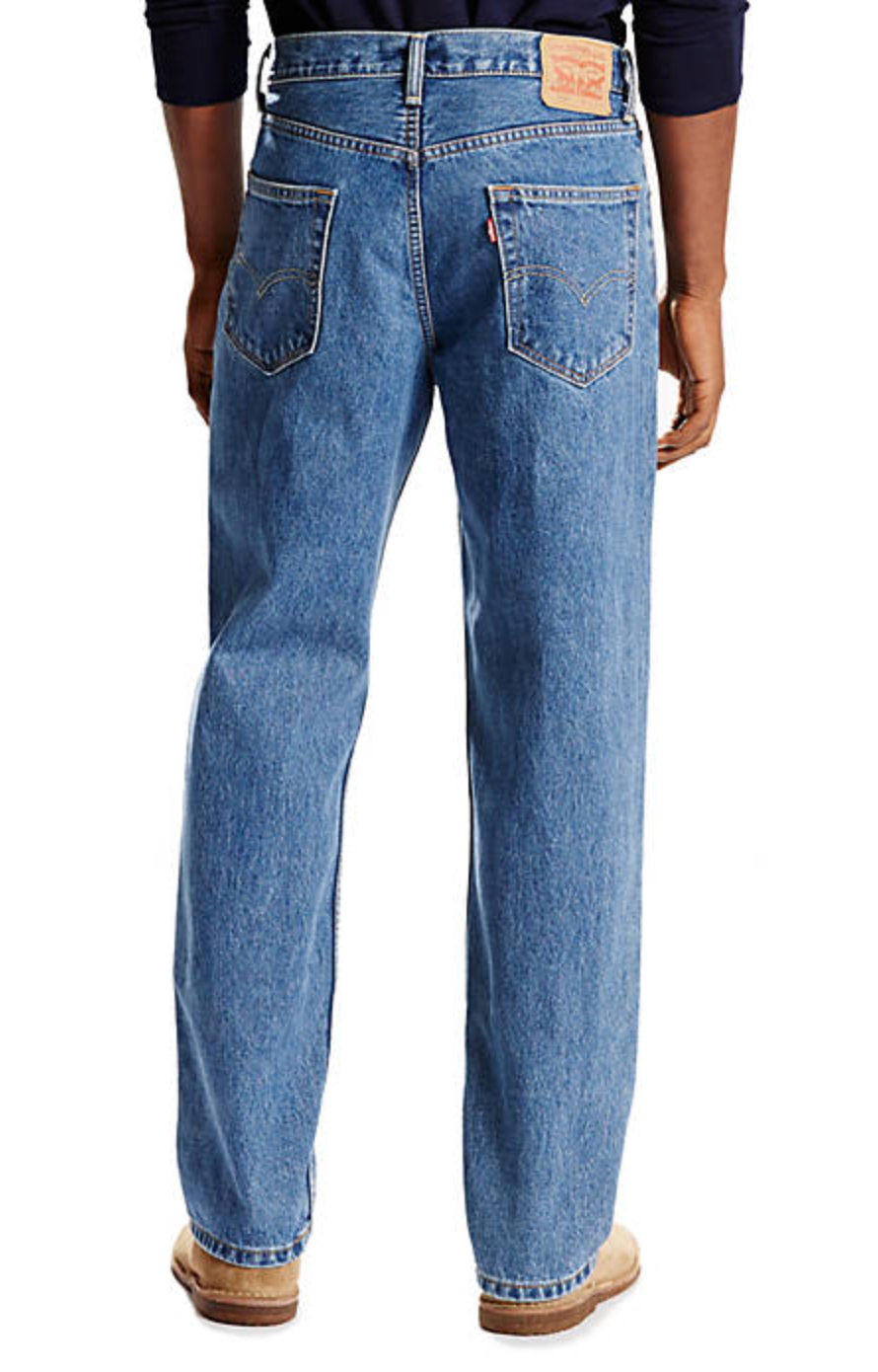 Levi's - 005504891 550™ Relaxed Fit Men's Jeans - Medium Blue