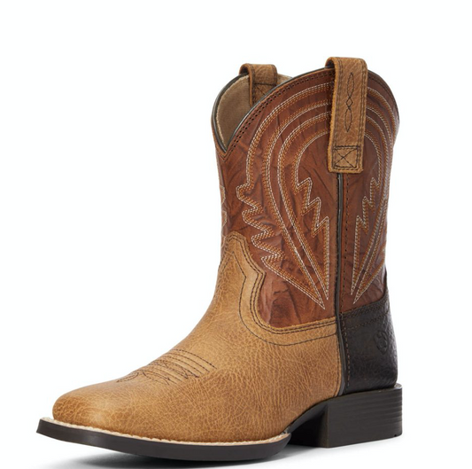 Ariat - Lil’ Hoss Western Boots - Cottage Cinnamon - #10034069