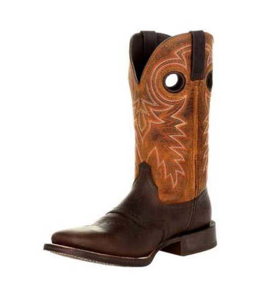 Rocky - Dakota Ridge Western Boot - Chocolate/Burnt Orange - #RKW0312