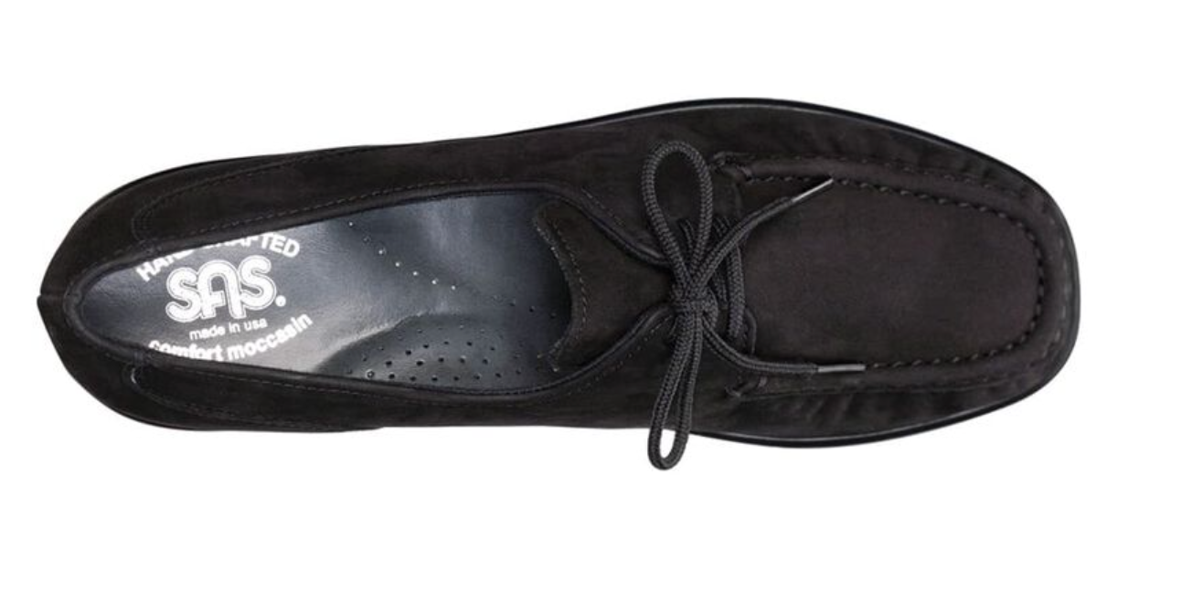 SAS - Petra Lace Up Loafer - Charcoal