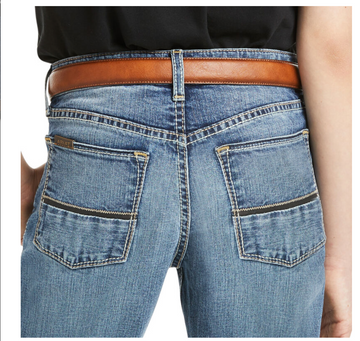 Ariat- 10036076- M5 Slim Stretch Sturgis Stackable Straight Leg- Travis