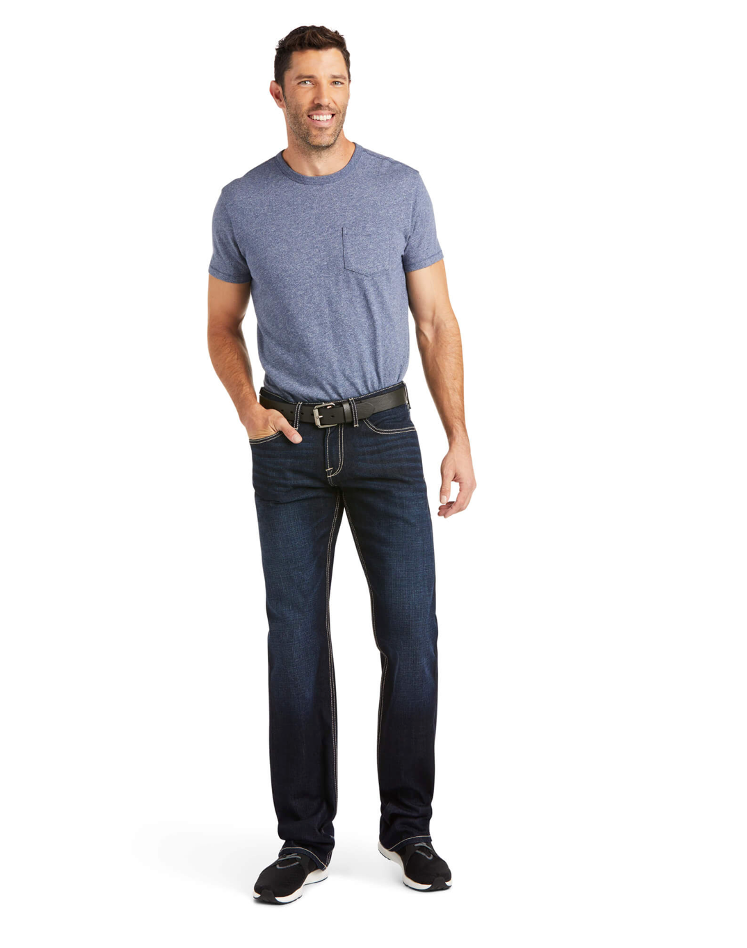 Ariat-10037964- M7 Rocker Stretch Fairbanks Straight Jean- Wyland