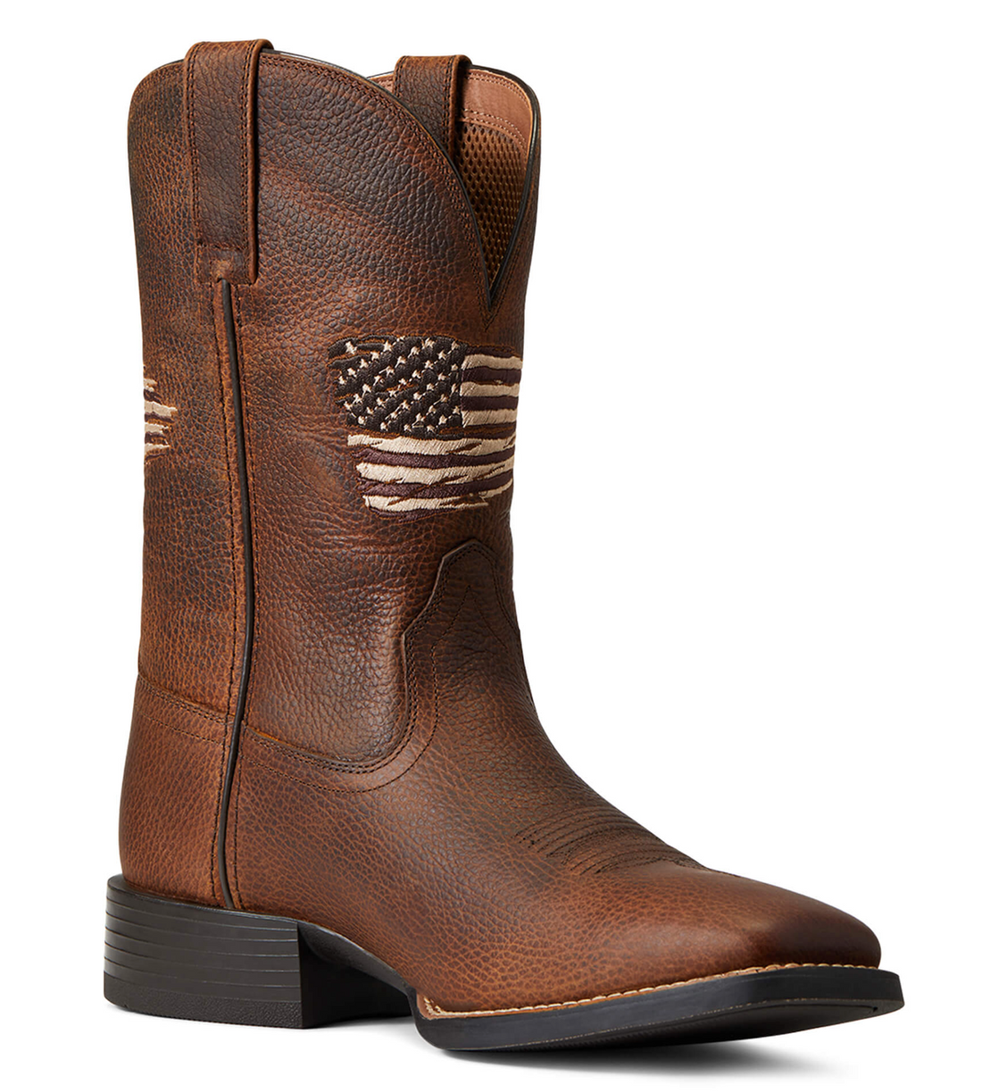 Ariat - 10040275- Men's Sport All Country Western Boot- Cliff Brown