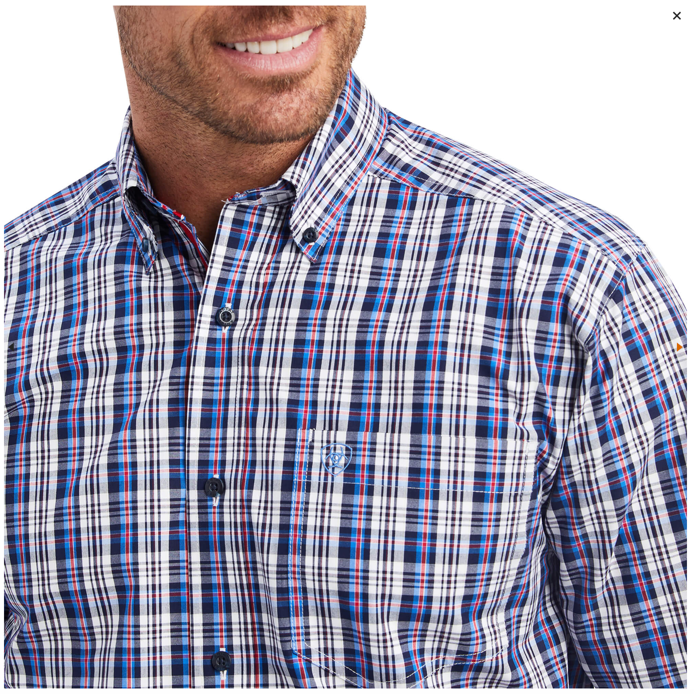 Ariat -10041549- Men's Pro Nolen Classic L/S Shirt- Nolen