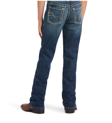 Ariat -10040502- B5 Slim Wilson Stackable Straight Leg Jean- Wave