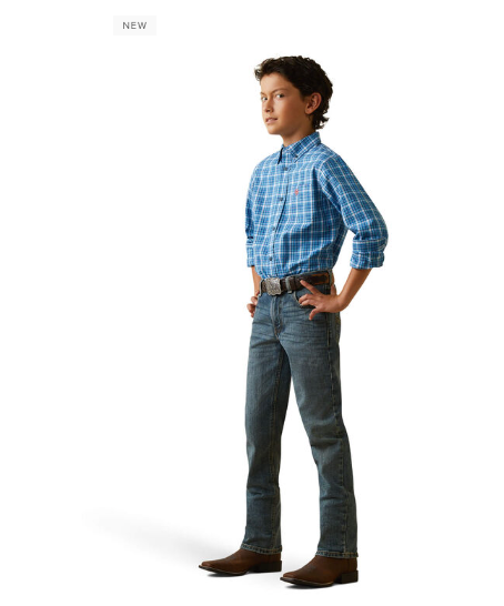 Ariat Boys Pro Series Leyton Classic Fit Shirt