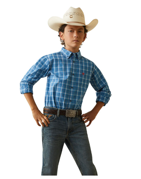 Ariat Boys Pro Series Leyton Classic Fit Shirt