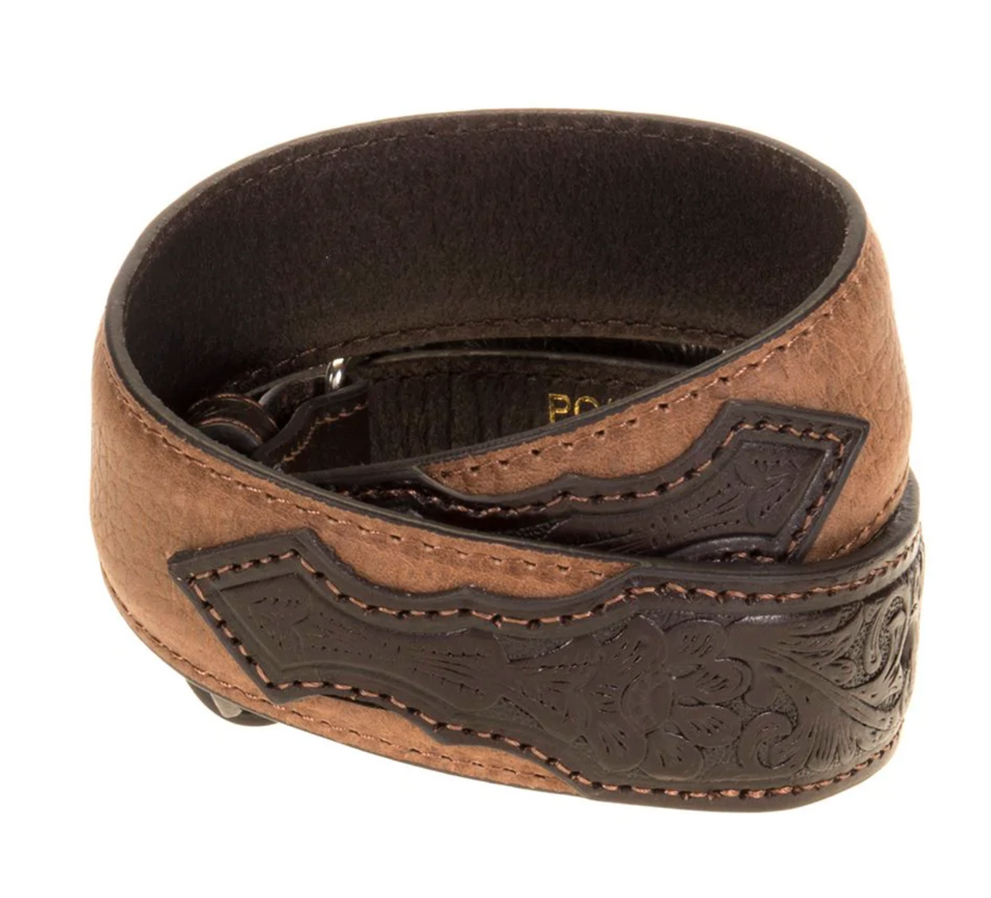 ARIAT BOYS' DISTRESSED HAND TOOLED BELT