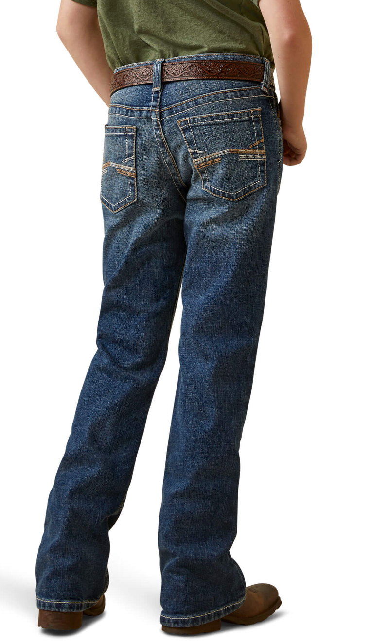 Boys Ariat B4 Relaxed Rafael Boot Cut Jean