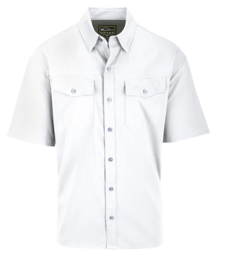 Drake Traveler's Solid Dobby Shirt S/S