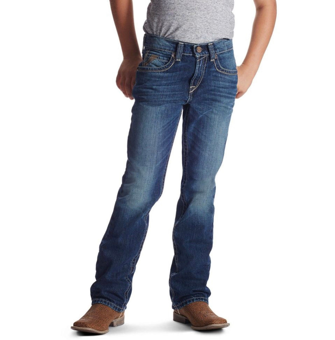 Ariat - 10018338 - B5 Slim Boundary Stackable Straight Leg Jeans