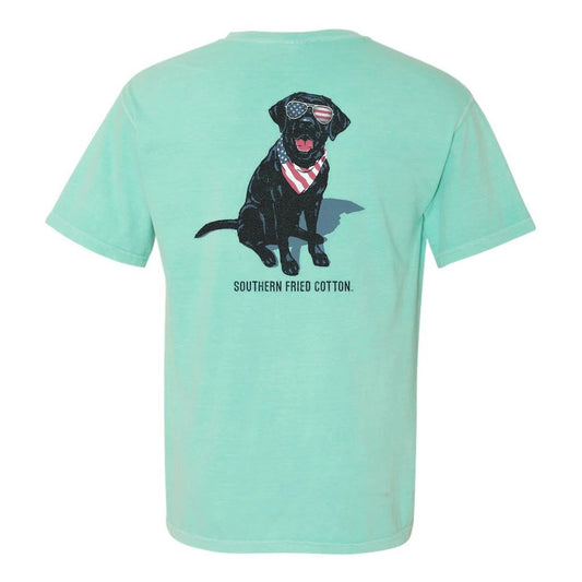 Southern Fried Cotton - American Black Lab