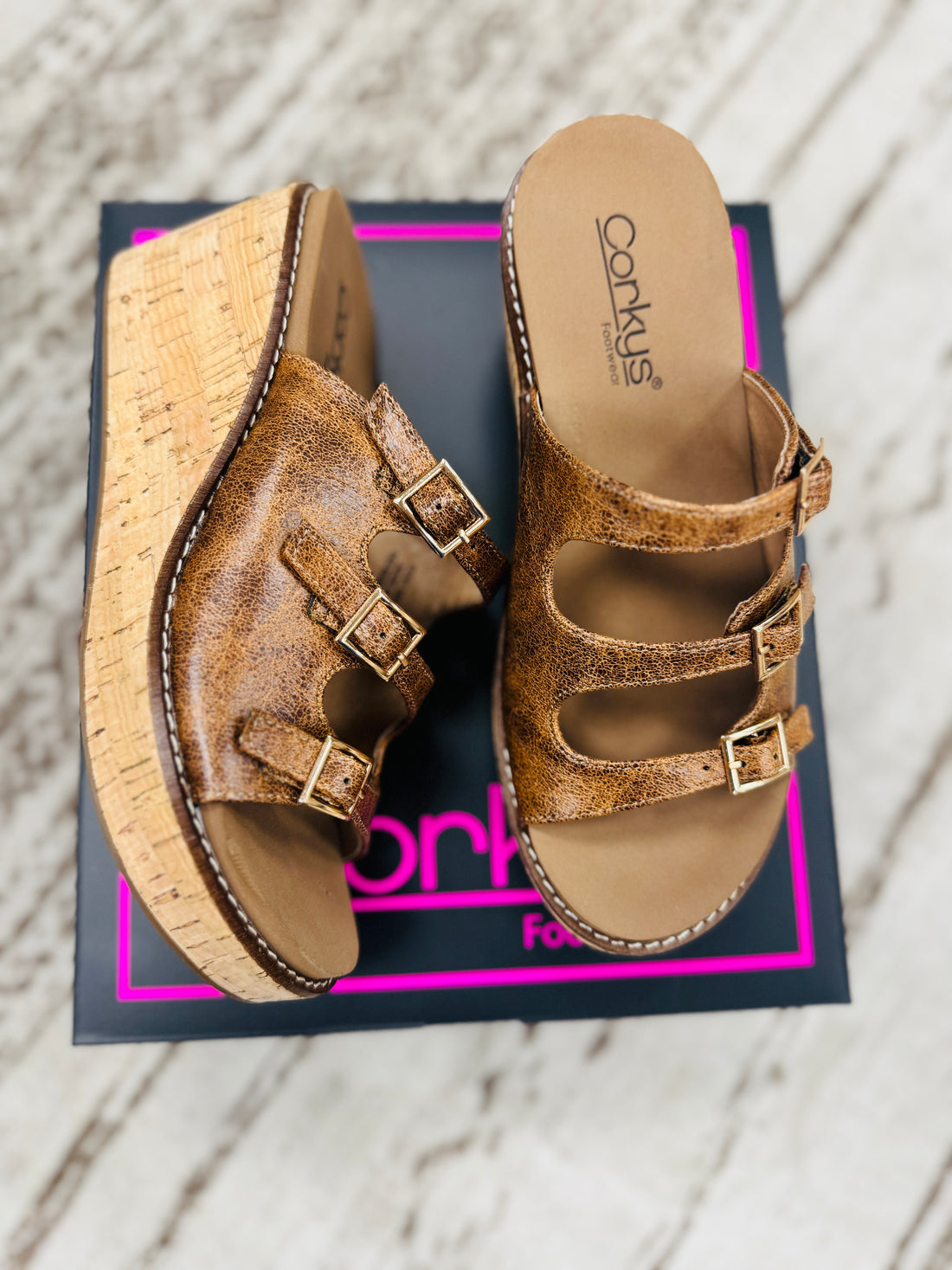 Corky's | Don't Mind Me | Cognac Crinkle