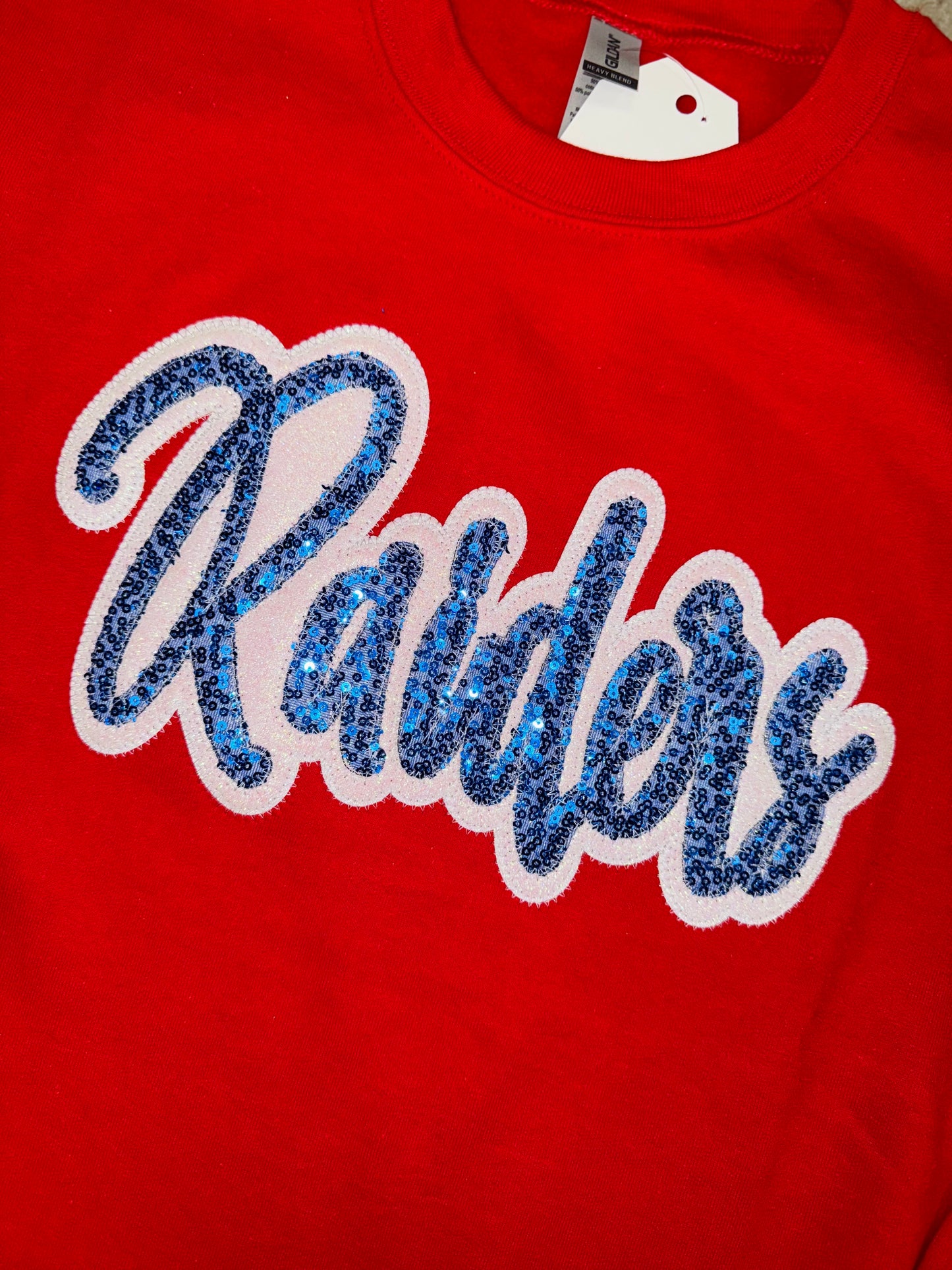 "Raiders" Sequin T-Shirt