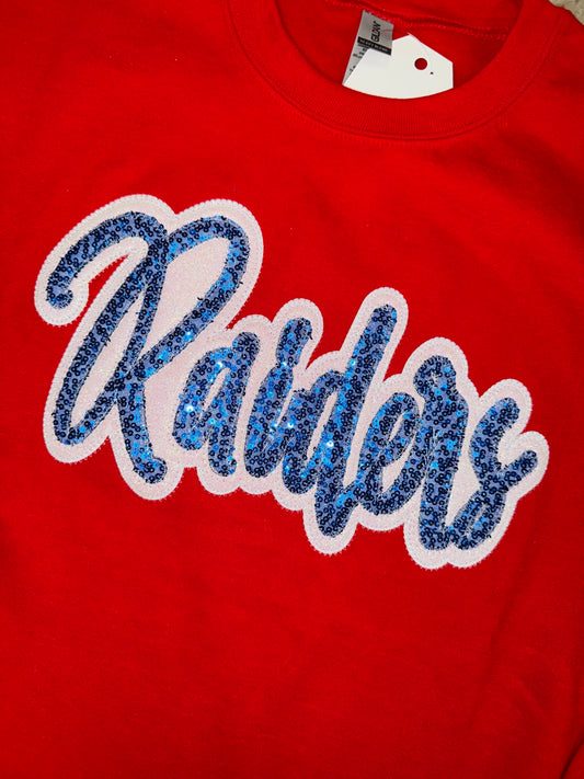 "Raiders" Sequin T-Shirt