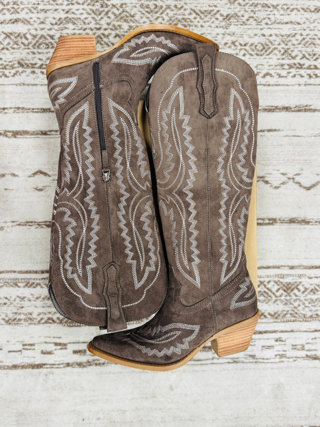 Tess - Samara Stitch Western Tall Boots