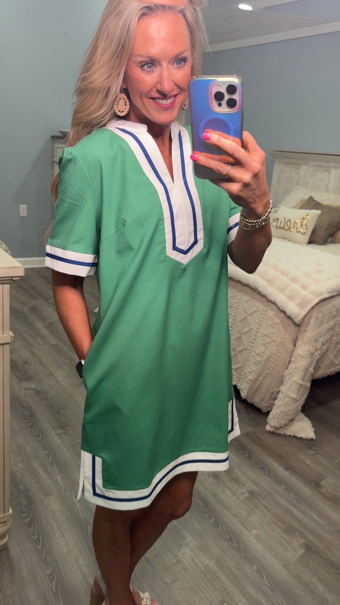 The Charming Detailed Hem Line Dress