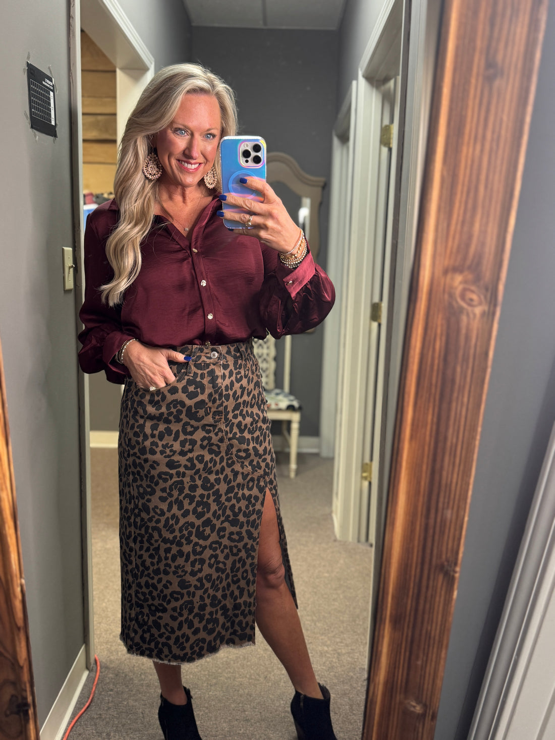 The Classic Silk Button Down