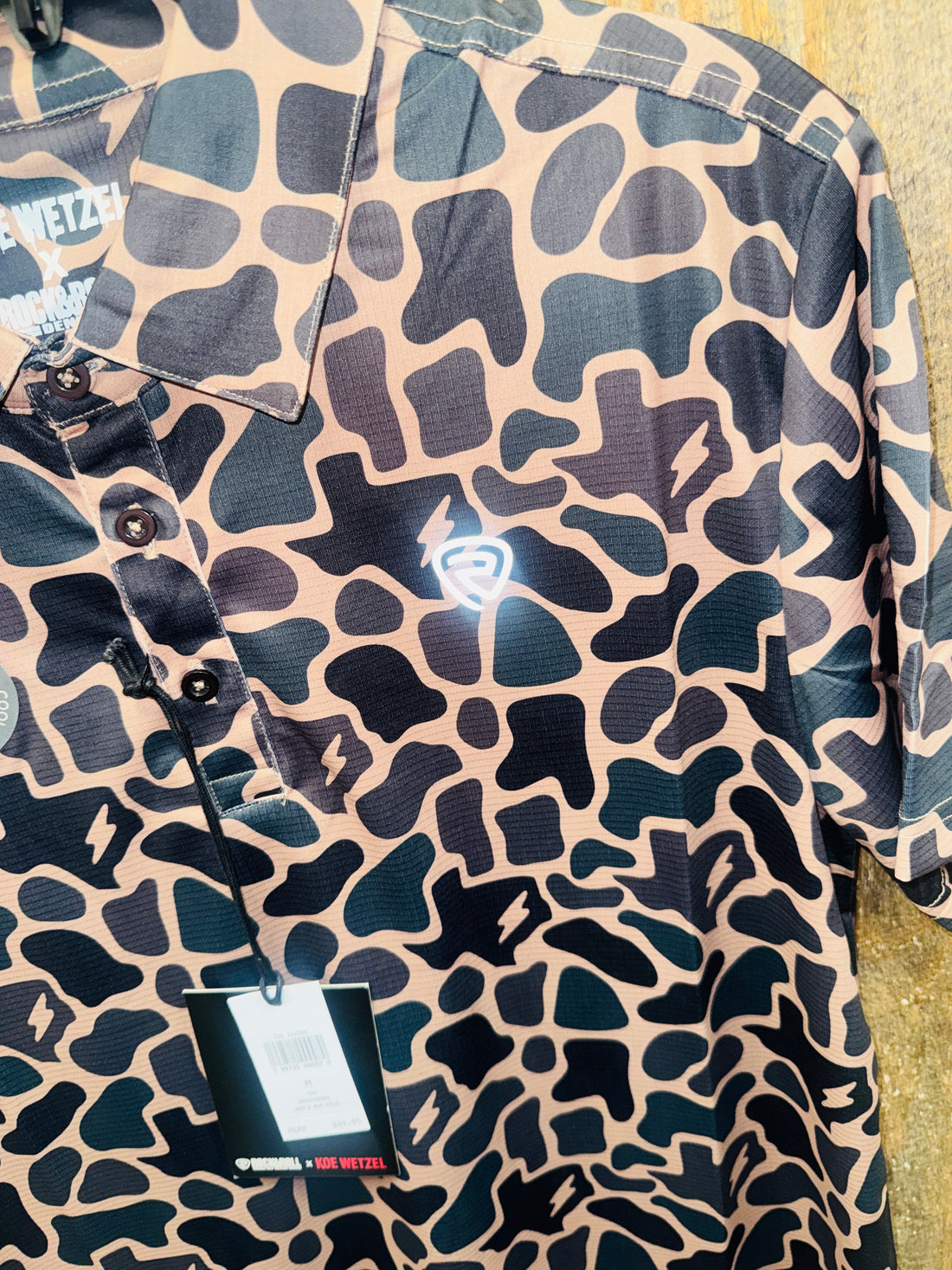 Koe Wetzel Camo Polo