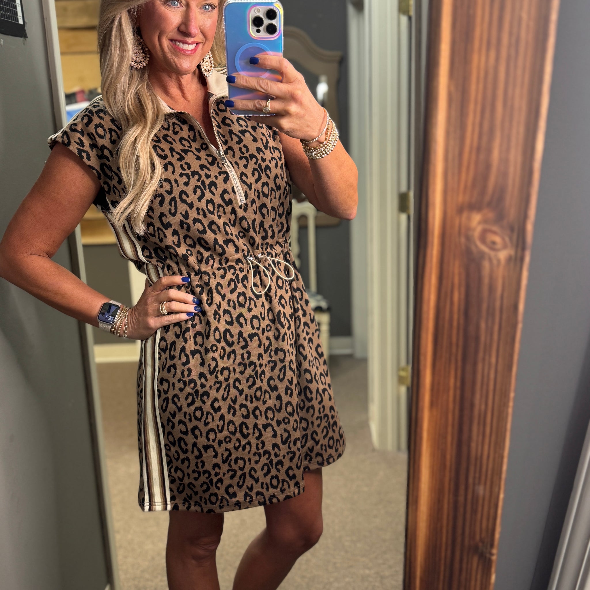 The Edgy Bold Leopard Dress