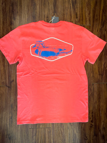 Coastal Cotton Red Duck T-Shirt