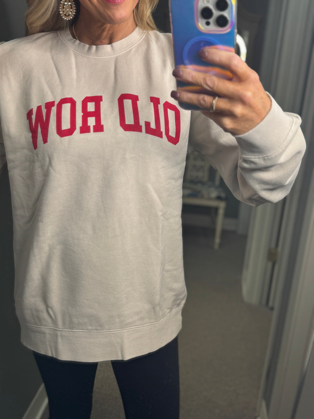 Old Row Pigment Dyed Crewneck