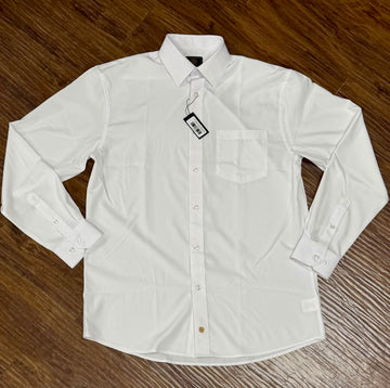 F/X Fusion L/S Solid White Shirt