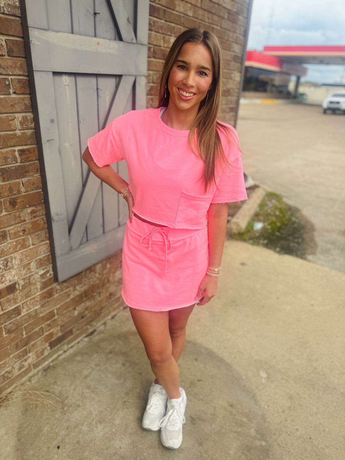 Nora Crop Top and Skort set
