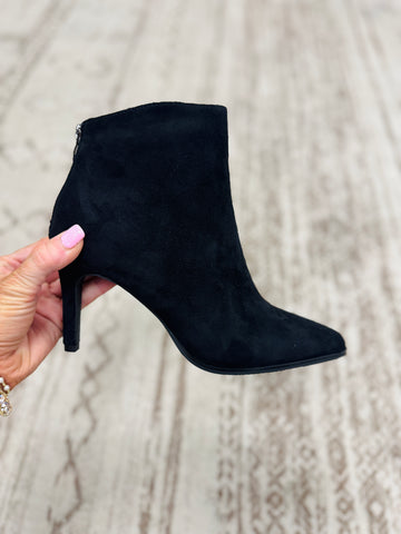 Pierre Dumas Thea-2 Suede Boot Heel