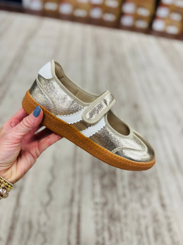 Corky's Calm Down Sneaker - Gold