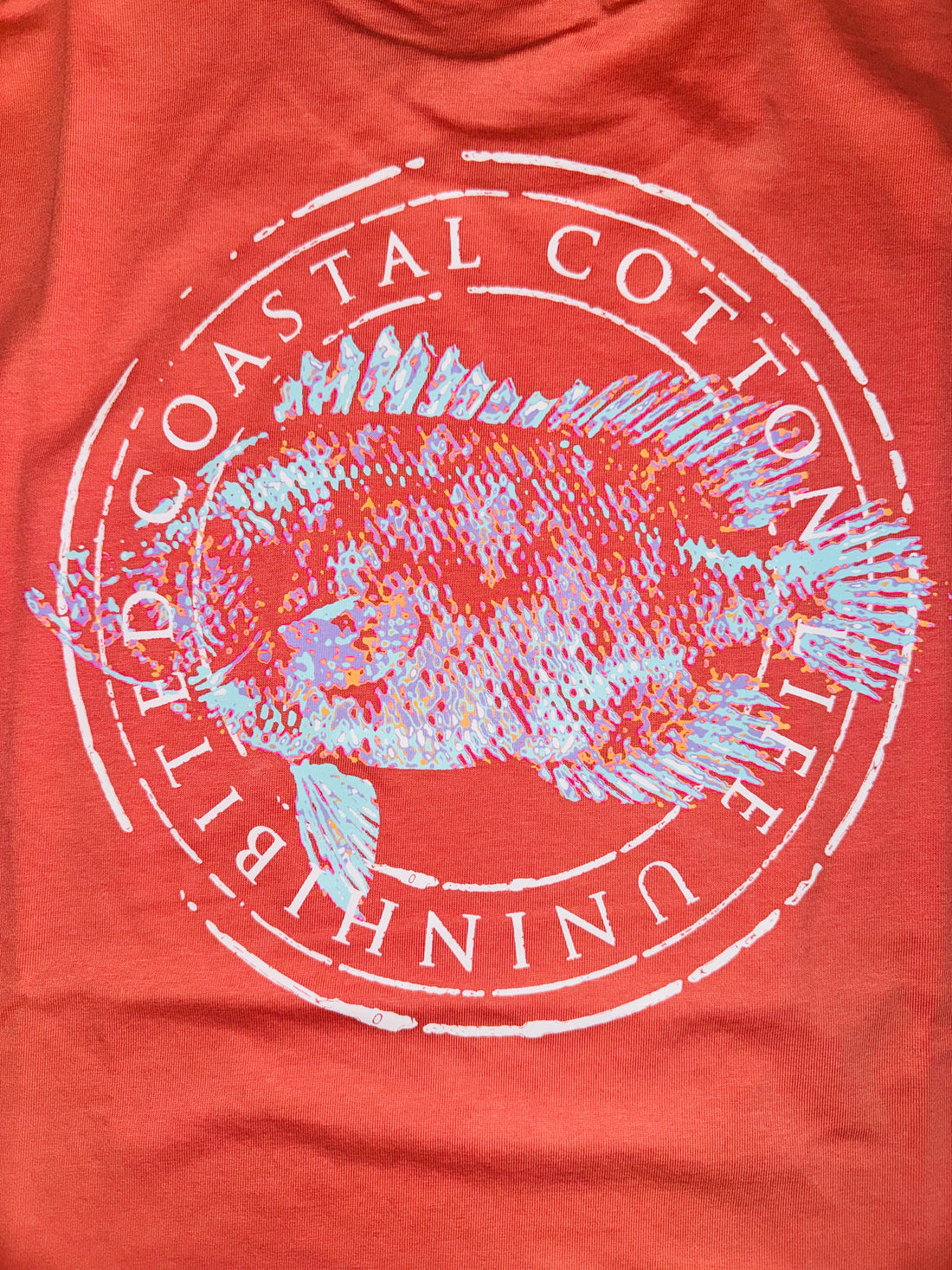 Coastal Cotton Coral Tripletail T-Shirt