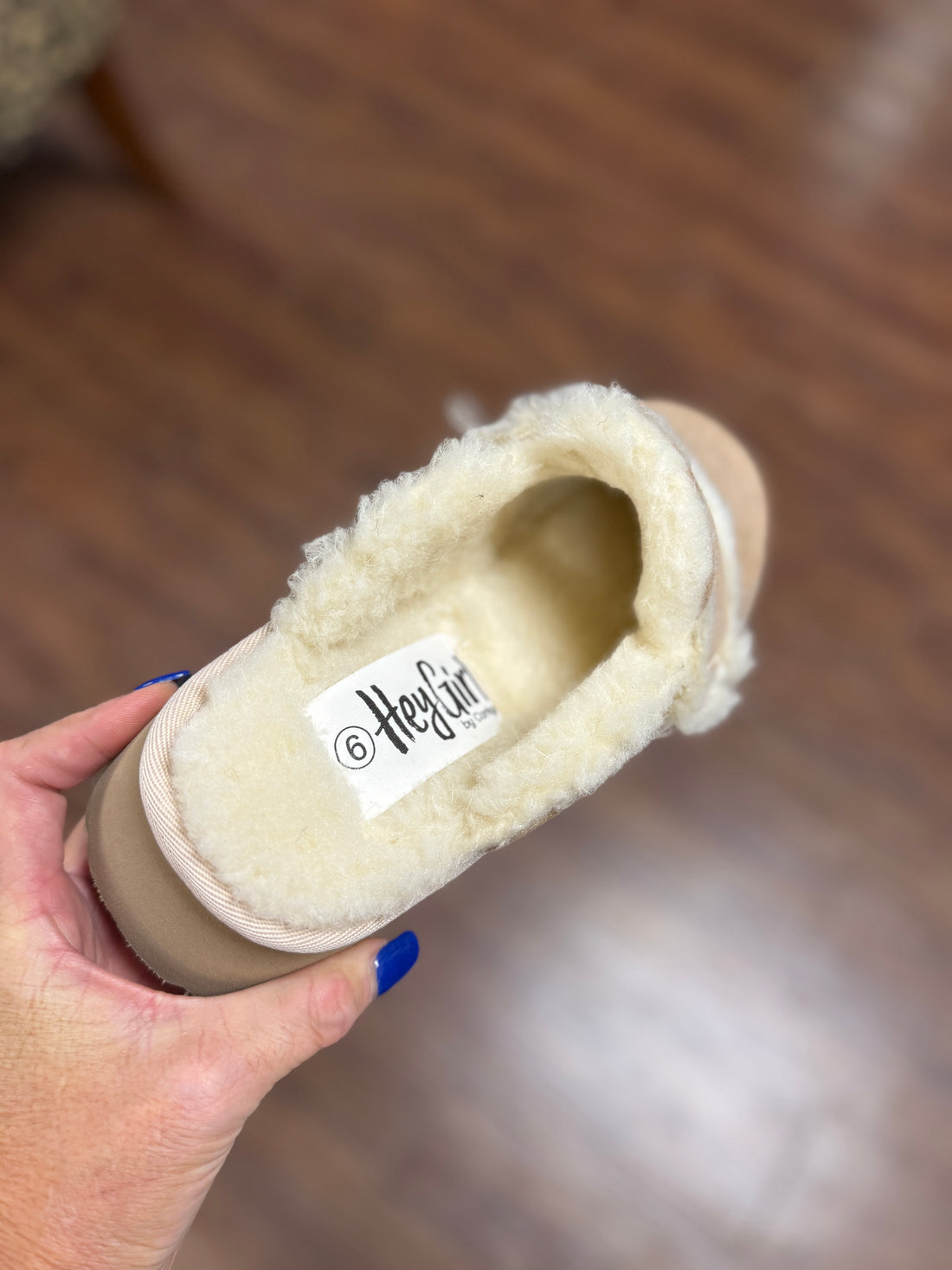Veg Out - Sand Faux Suede