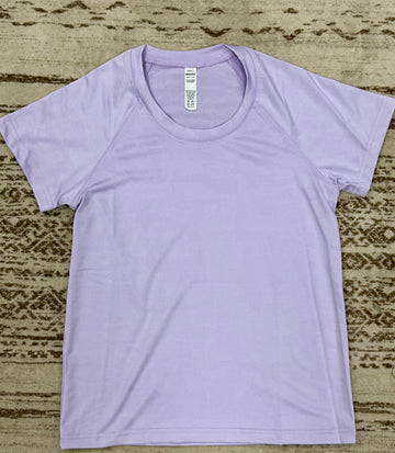 Performance Short Sleeve Shirt | Purple