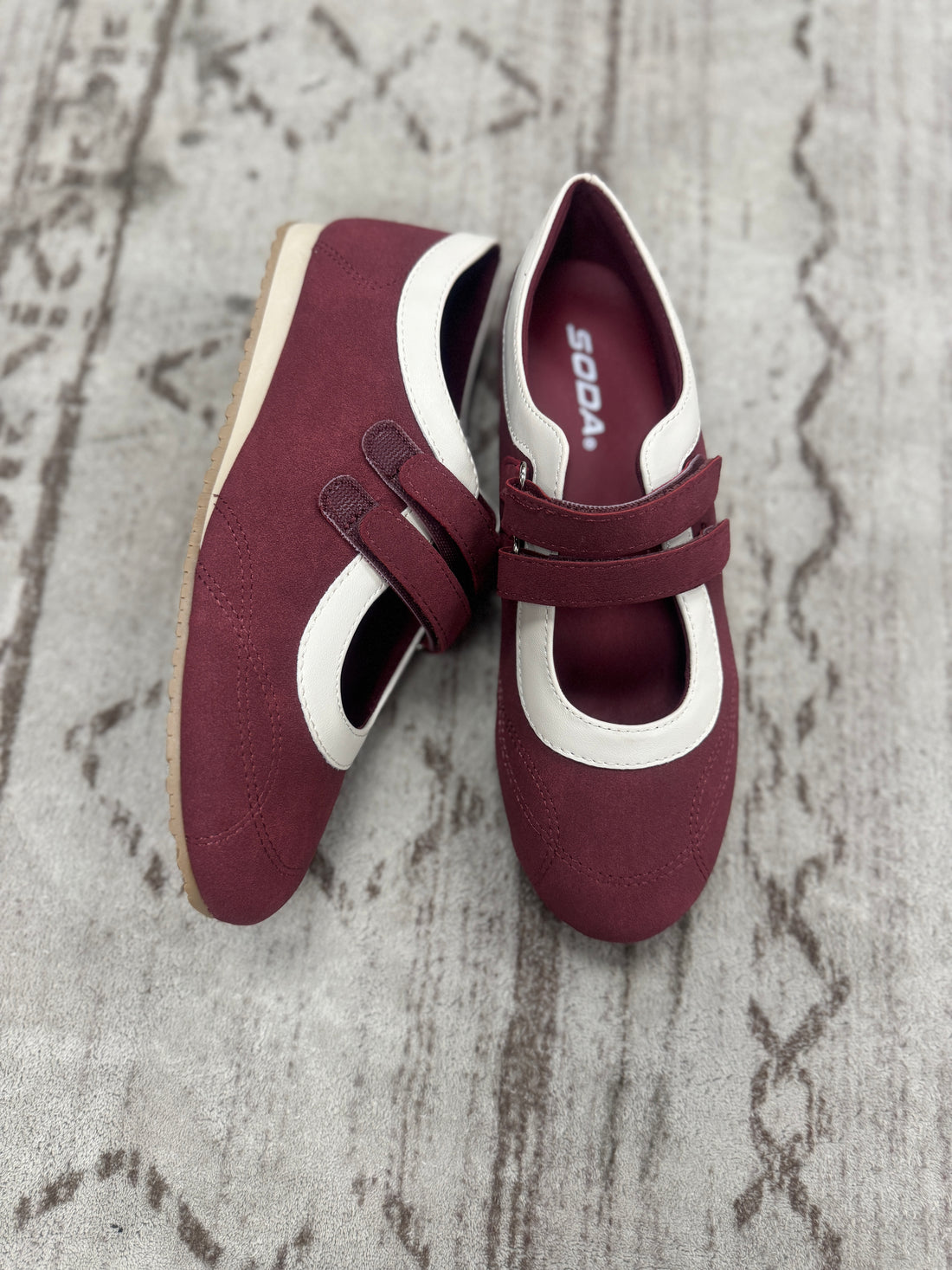 The "Mixed" Casual Closed Toe Shoe