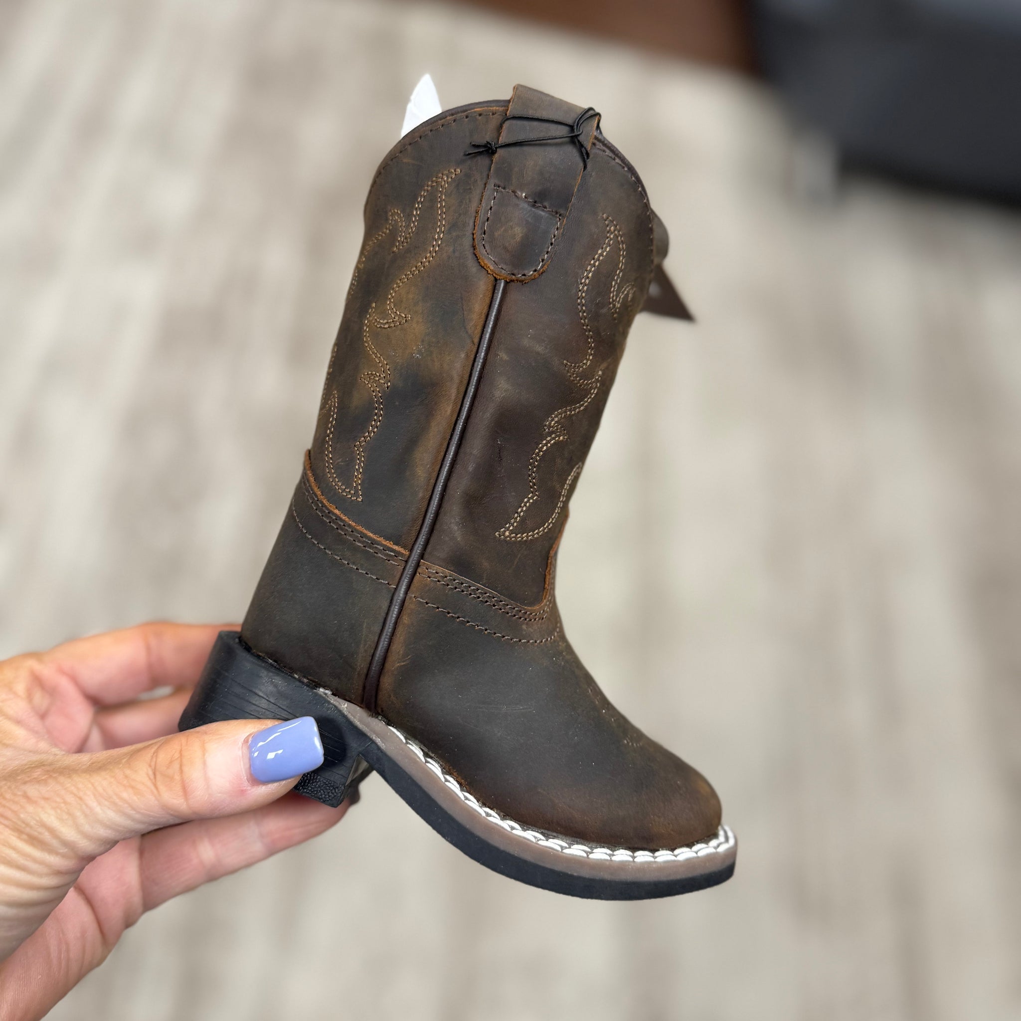 Broad Square Toe boot