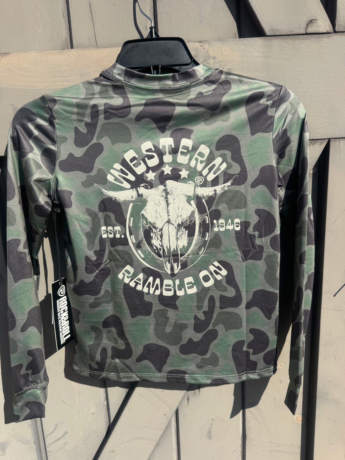 Boy's Performance Graphic Camo T-Shirt
