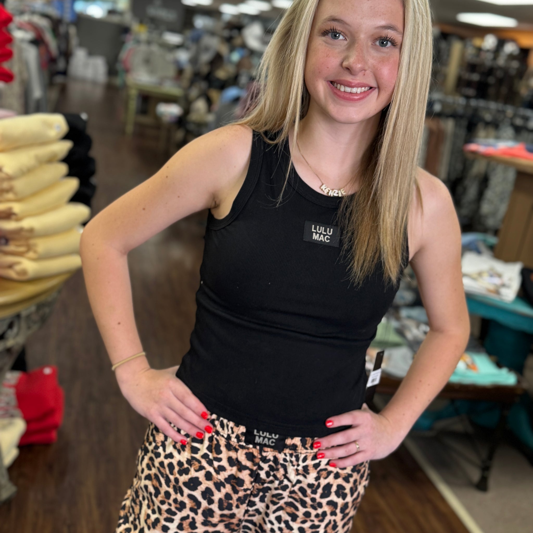 LuLu Mac DD Tank | Black