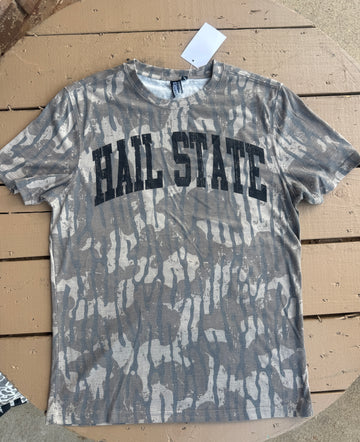 "Hail State" Vintage Lowland Camo T-Shirt