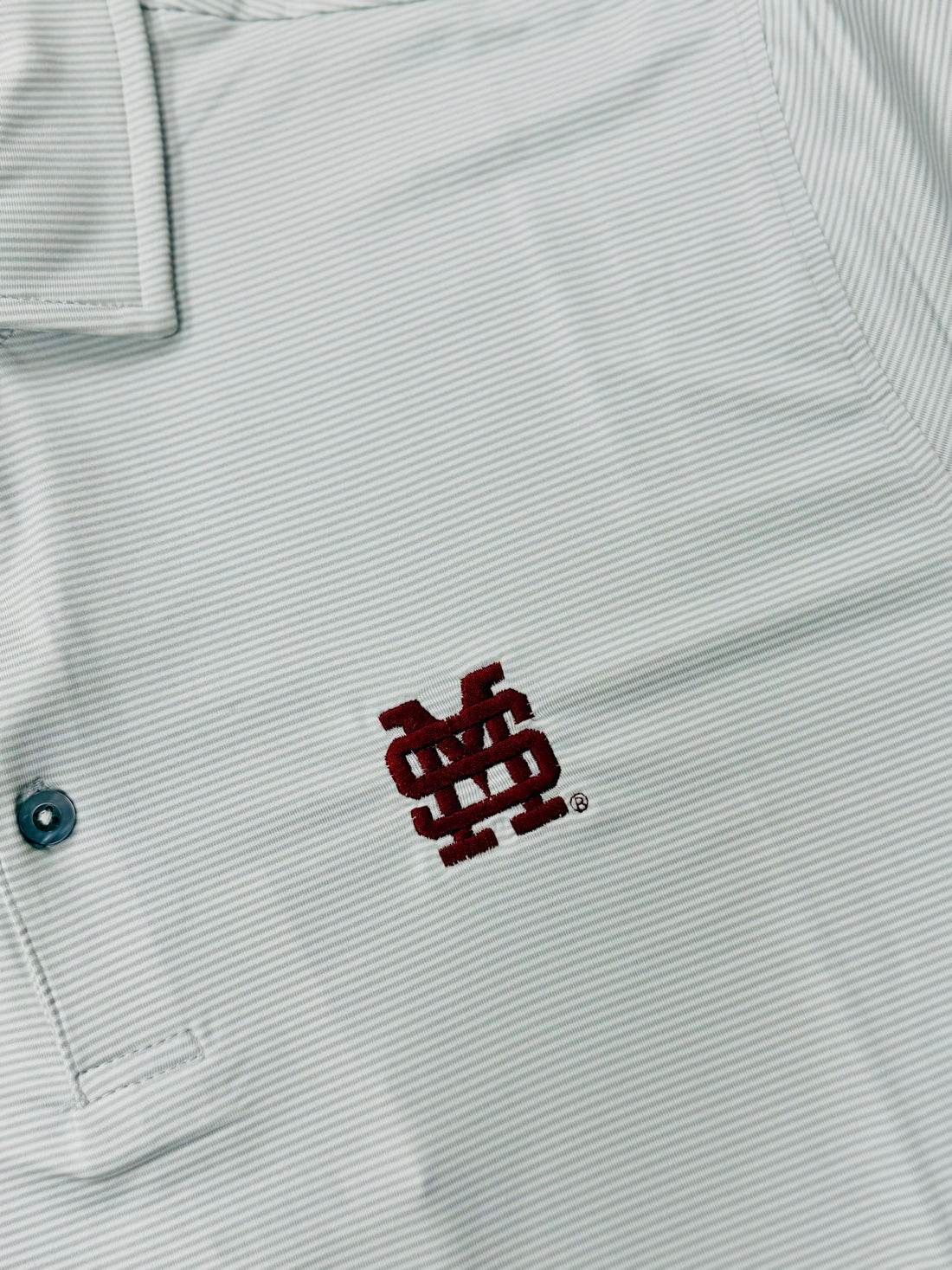 Mississippi State Stripe Polo
