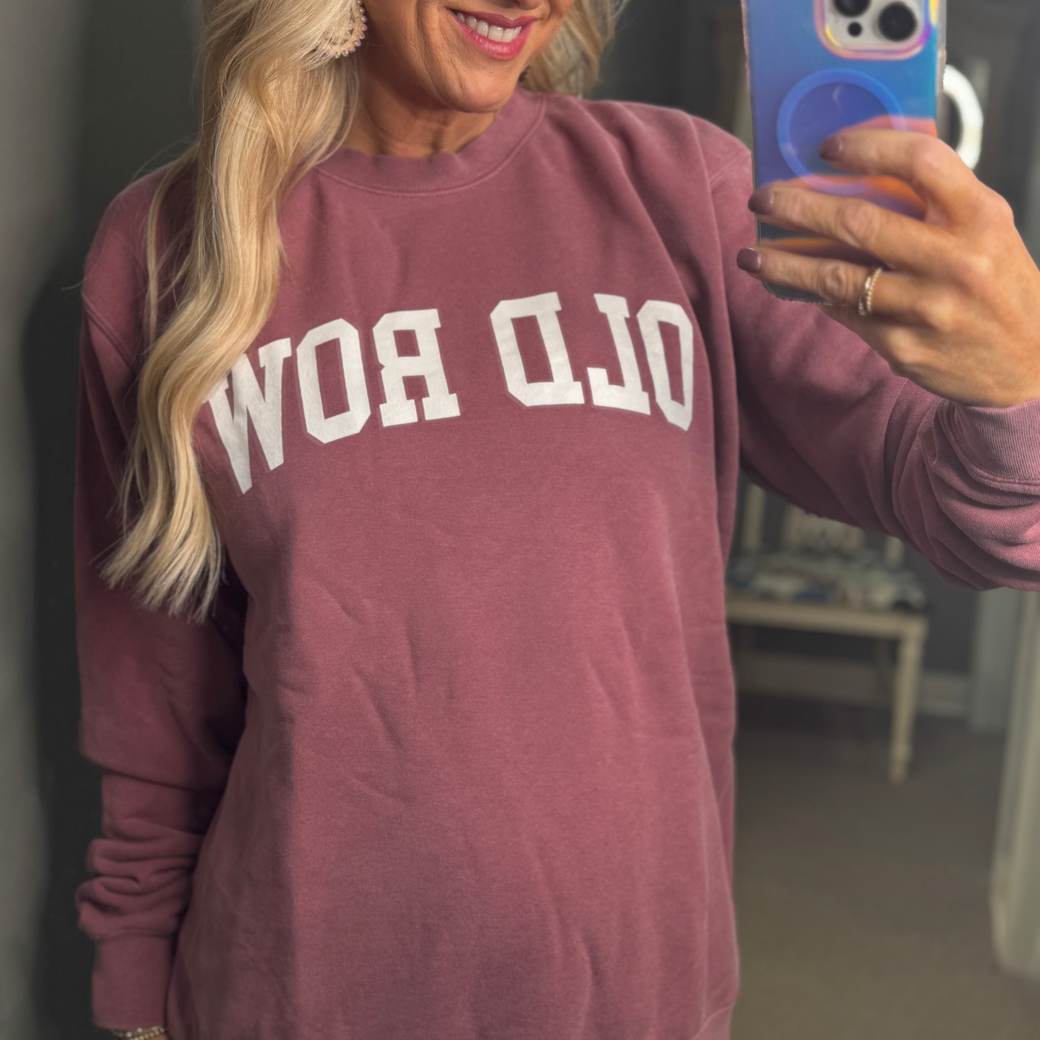 Old Row Pigment Dyed Crewnecks