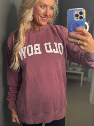 Old Row Pigment Dyed Crewnecks