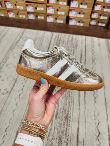 Corky's | Heads Up | Gold Metallic