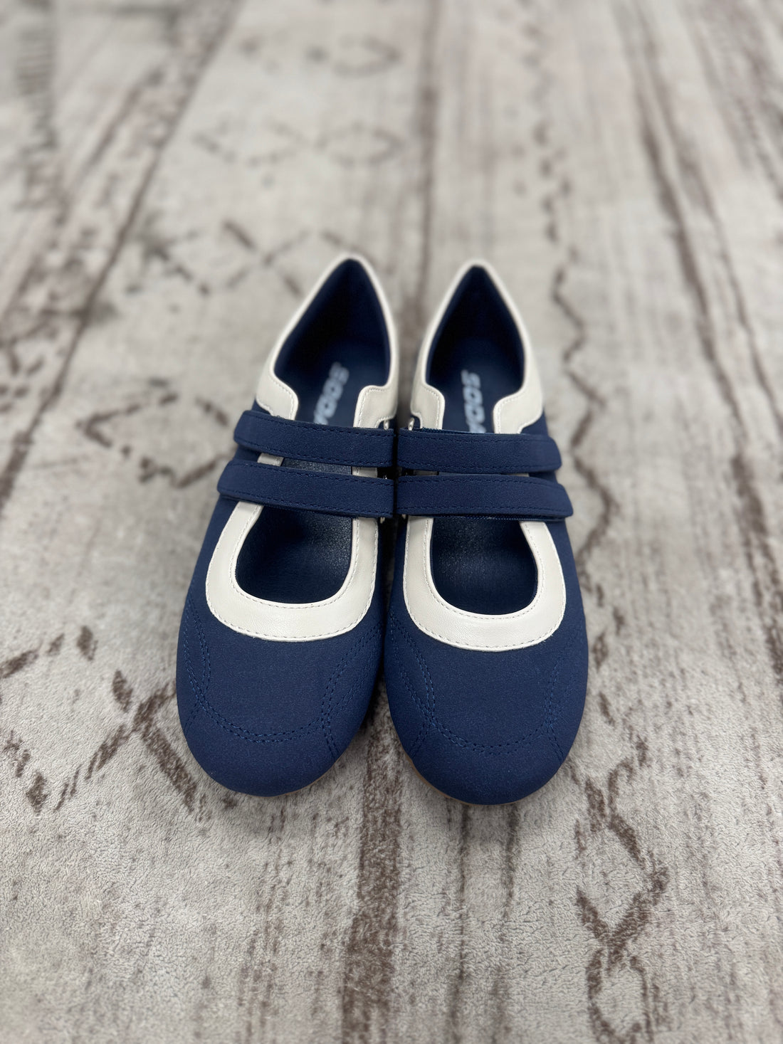 The "Mixed" Casual Closed Toe Shoe