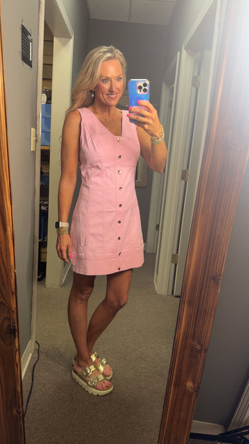 Stunning Cotton Twill Dress